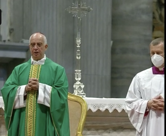 Rome : célébration de la messe pour la journée mondiale des grands-parents et des personnes âgées