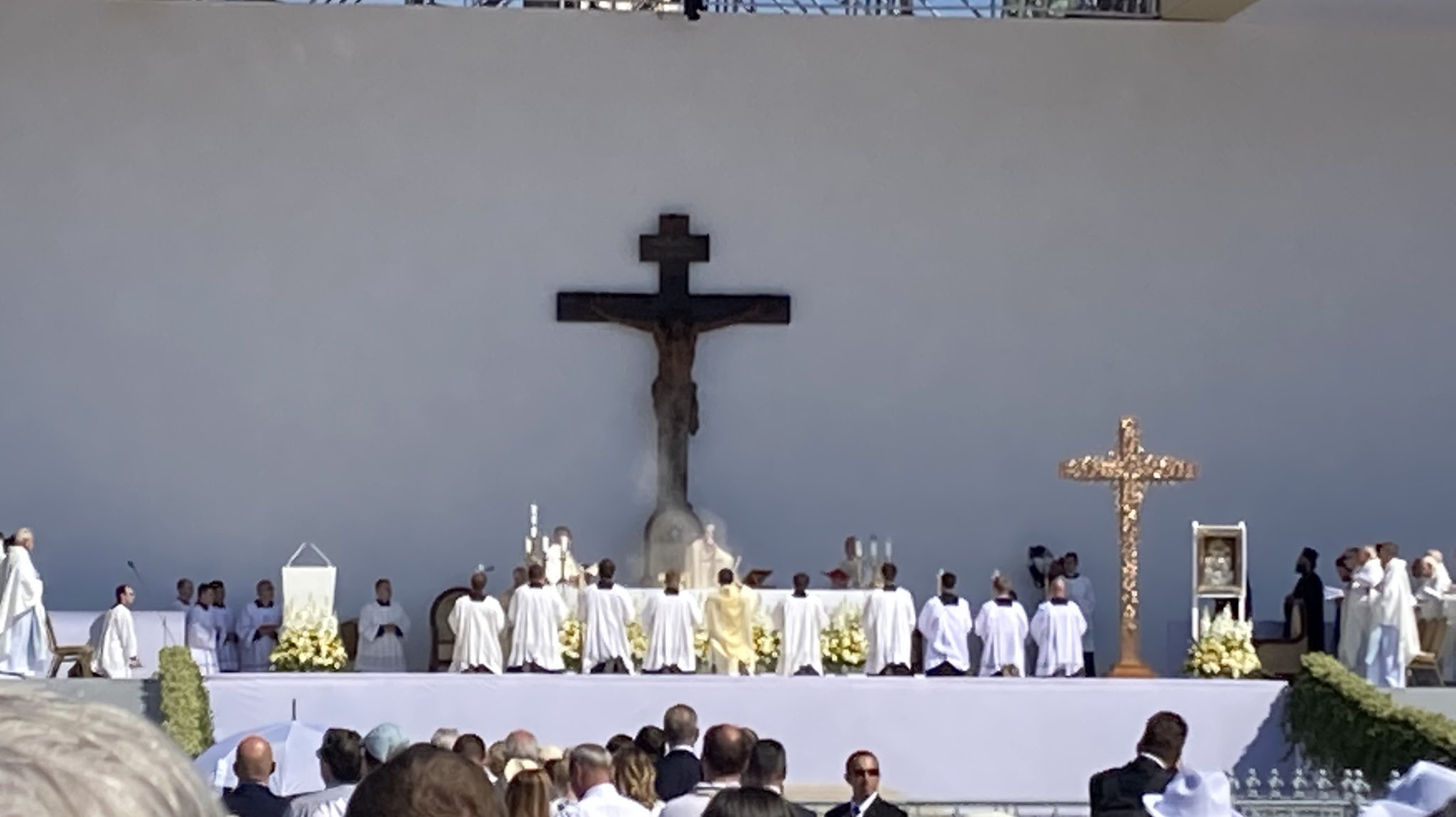 Budapest: conclusion du Congrès eucharistique par le Pape François