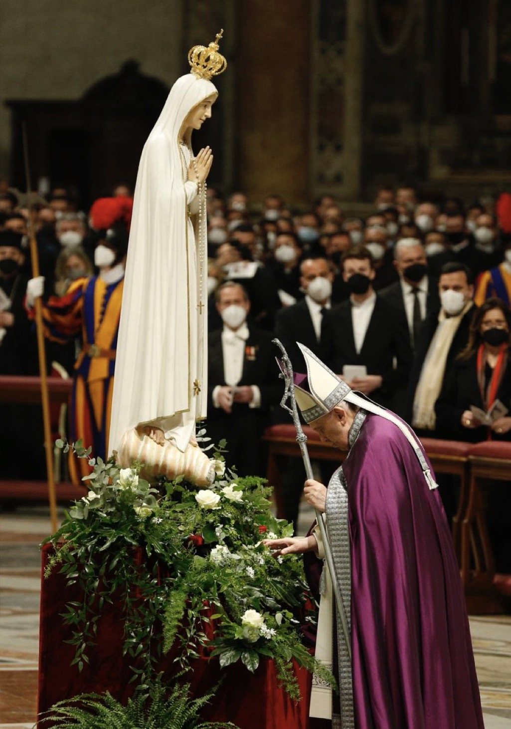 Rome: le Pape a consacré la Russie et l’Ukraine au Cœur Immaculé de Marie