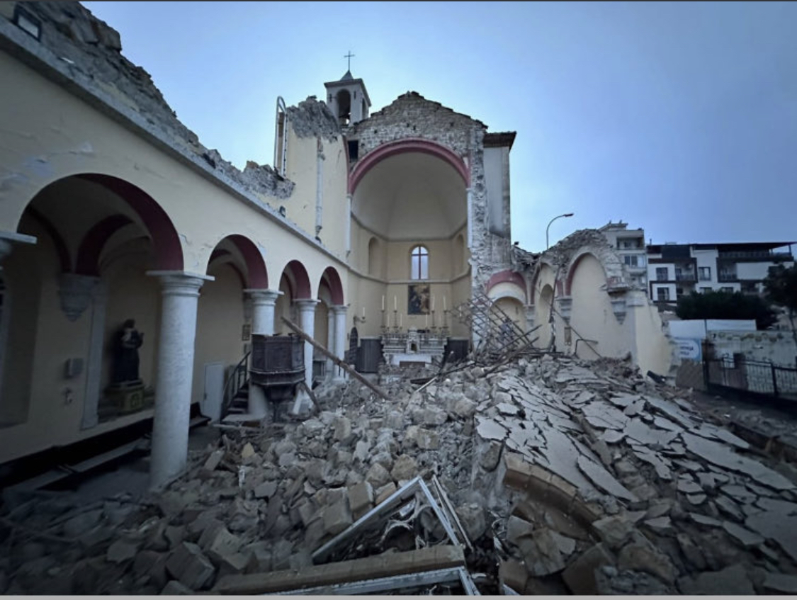 Turquie: une cathédrale détruite mais un autel et un tabernacle intacts