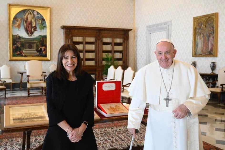 Le Pape a reçu Anne Hidalgo