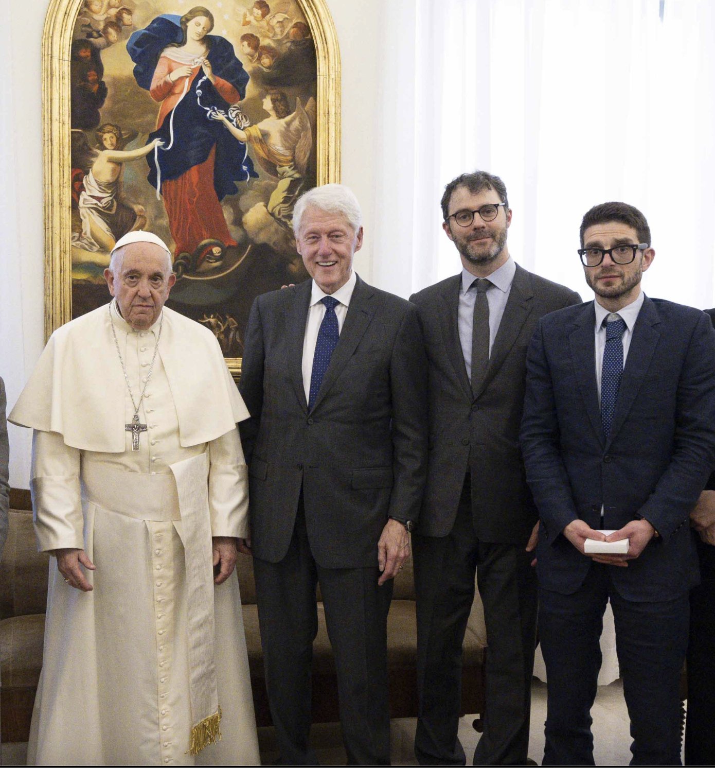 Le Pape François a rencontré Bill Clinton