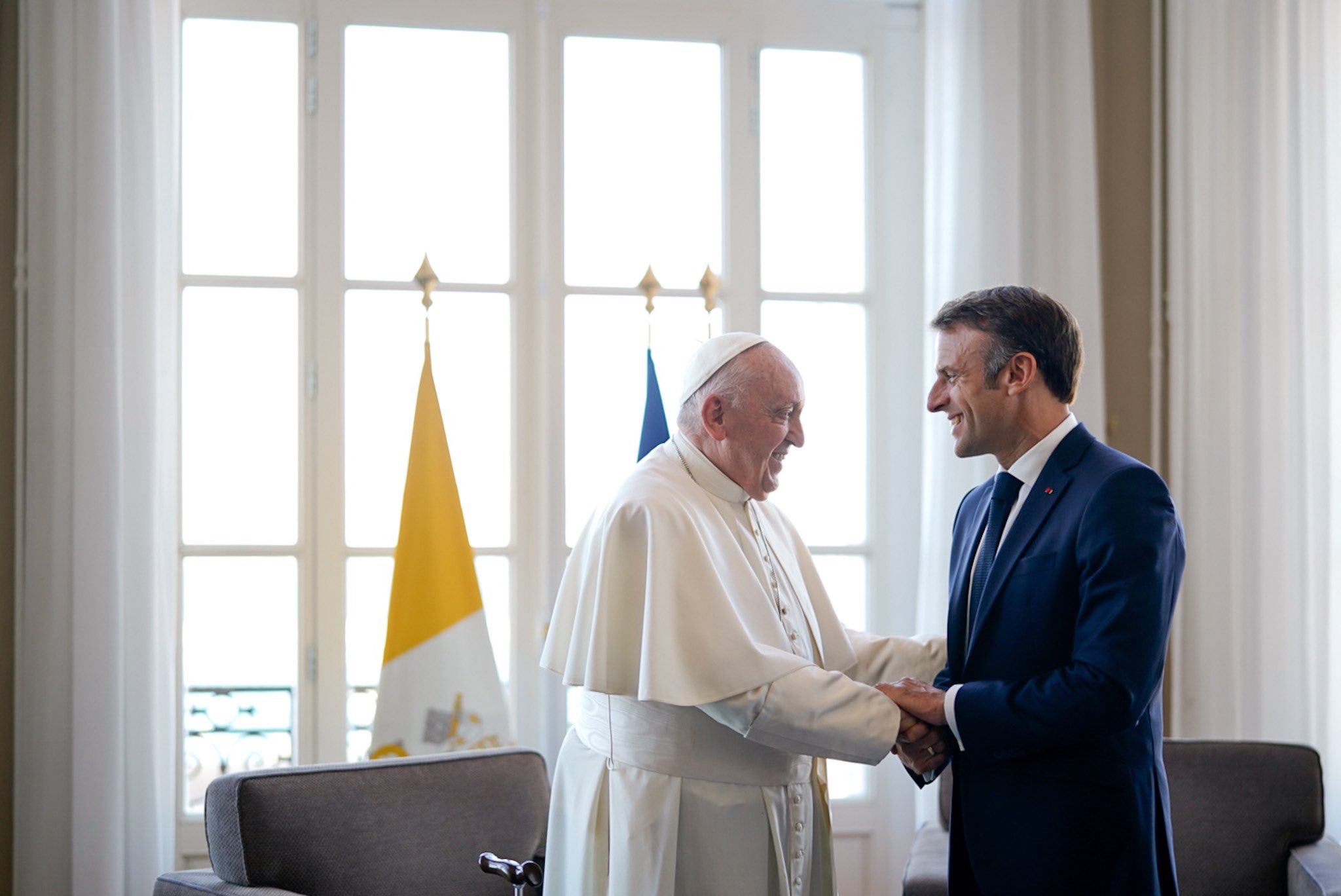 Le Pape François a rencontré Emmanuel Macron