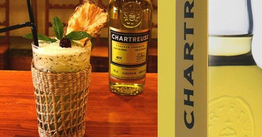 La Chartreuse Jaune s’invite dans vos cocktails ! (Divine Box)