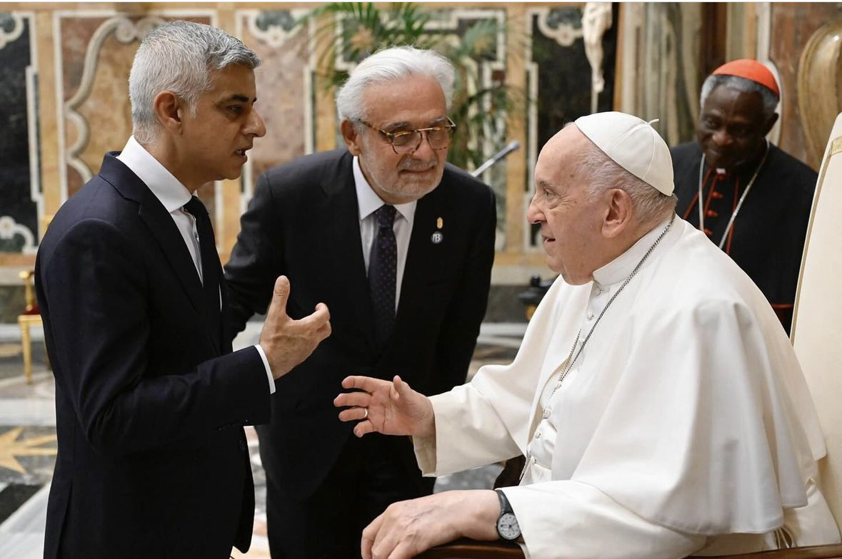 Le pape reçoit le maire du Grand Londres