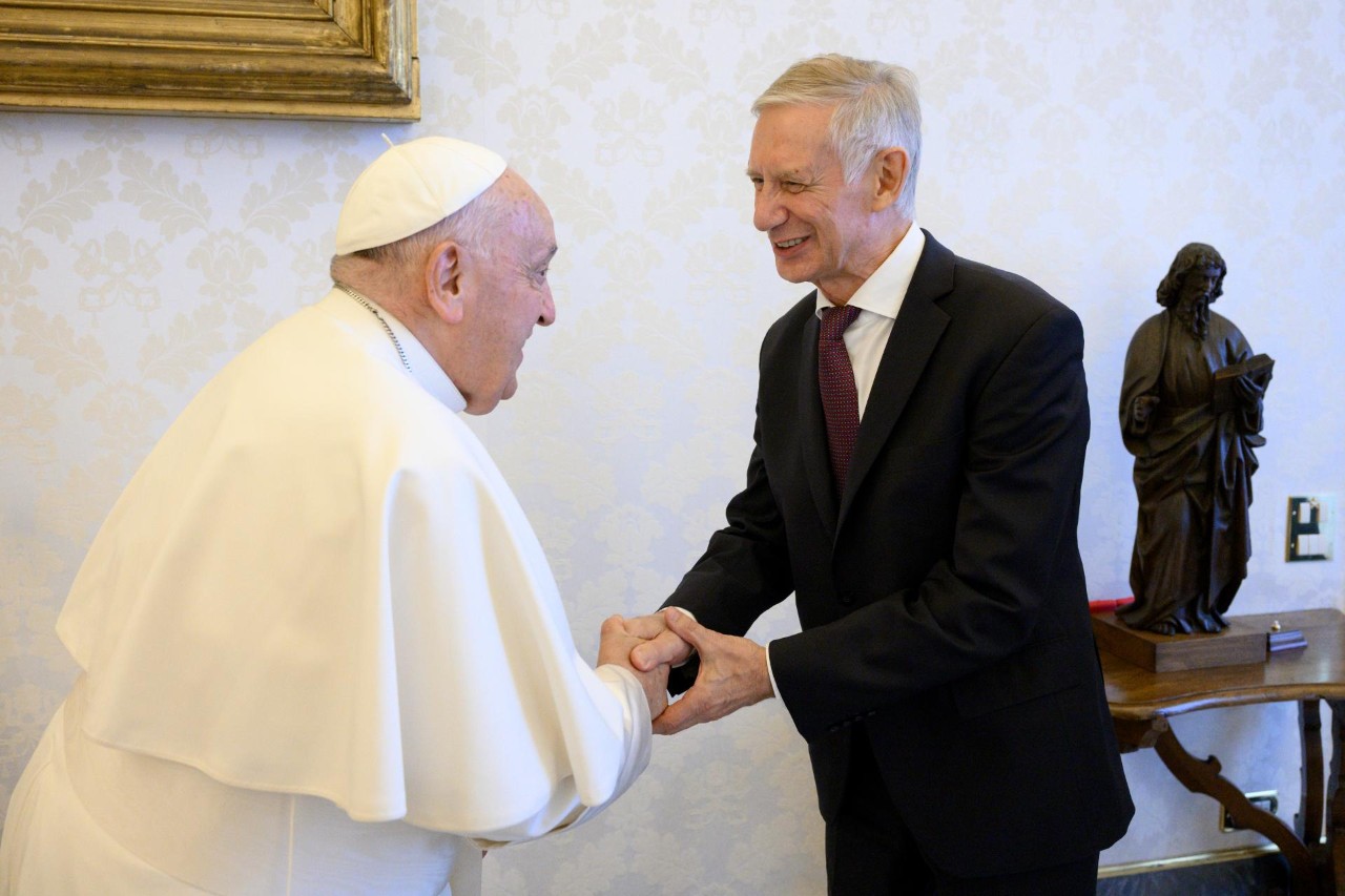 Le pape François a rencontré l’ambassadeur de Russie près le Saint-Siège