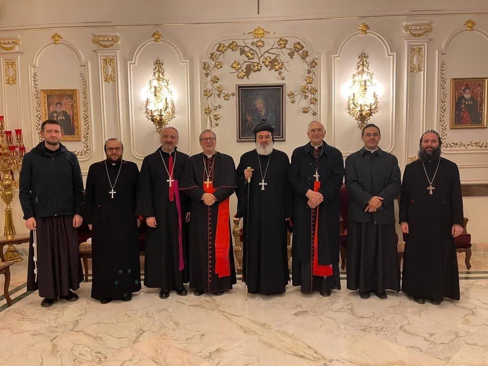 Visite d’une délégation du Vatican au siège patriarcal syriaque orthodoxe de Damas