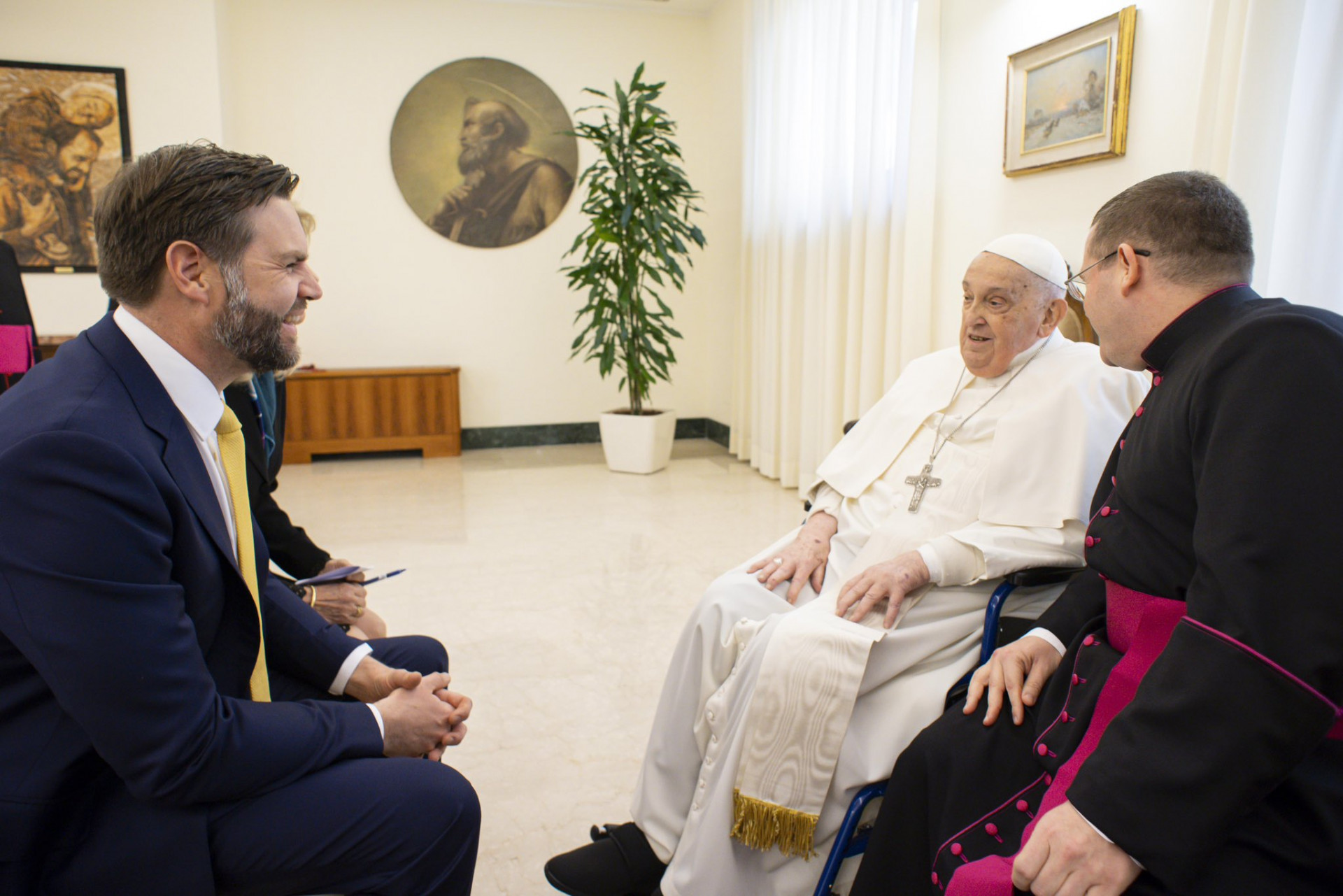 Rencontre entre le pape et JD Vance