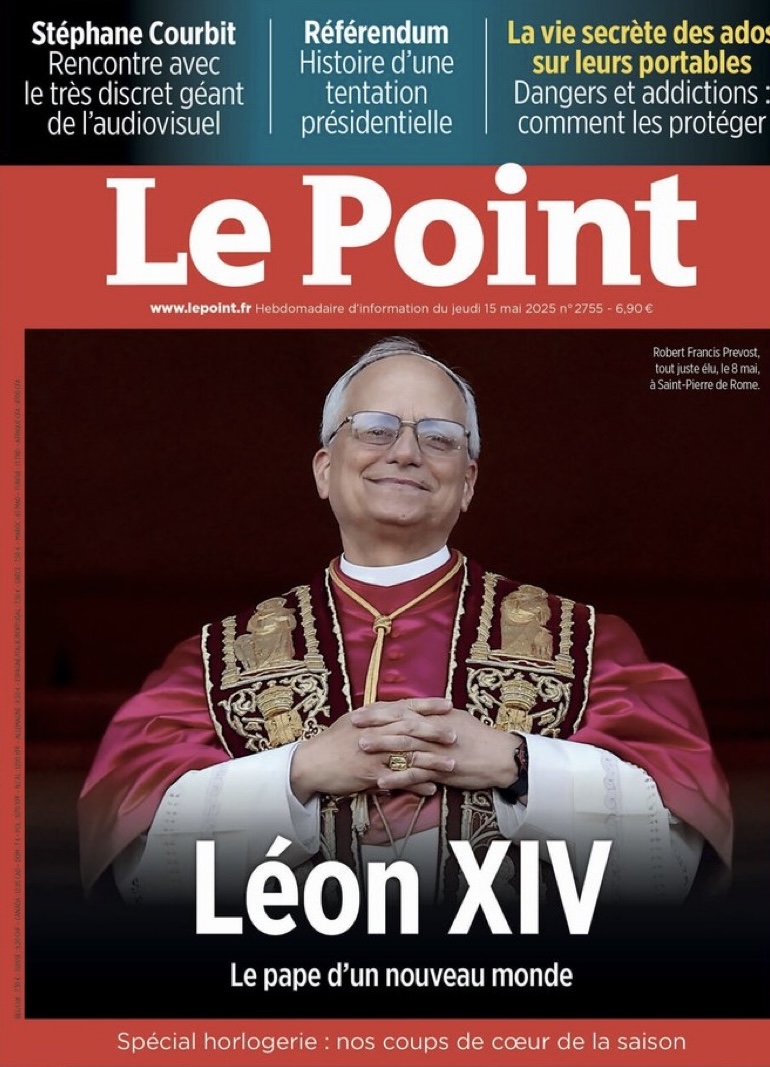 Le Point titre sur Léon XIV