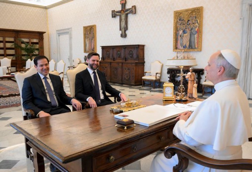 Le pape Léon XIV a rencontré JD Vance et Marco Rubio