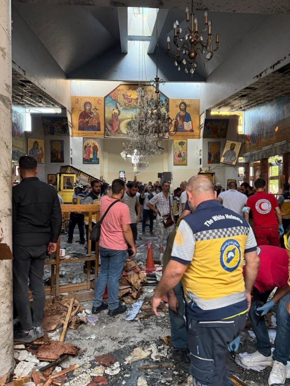 Attaque terroriste contre l’église Saint-Élie de Damas : indignation de la communauté internationale