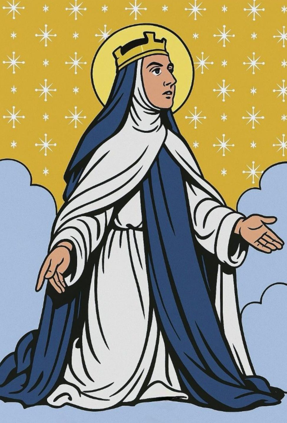 Oise: vénération et procession des reliques de Sainte Angadrême