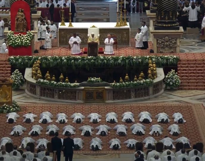 Rome: le pape a ordonné 32 prêtres le vendredi 27 juin 2025