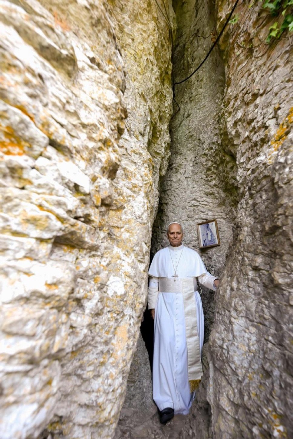 Visite privée du pape Léon XIV au sanctuaire de Notre-Dame de Grâces  à Mentorella