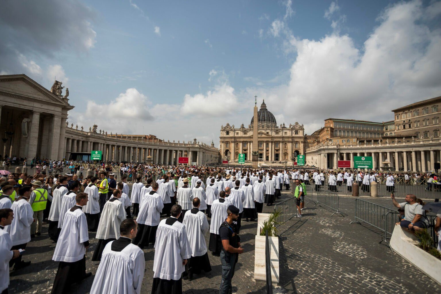 Rome: un pèlerinage remarqué