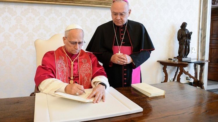 Le pape Léon XIV a signé sa première exhortation apostolique