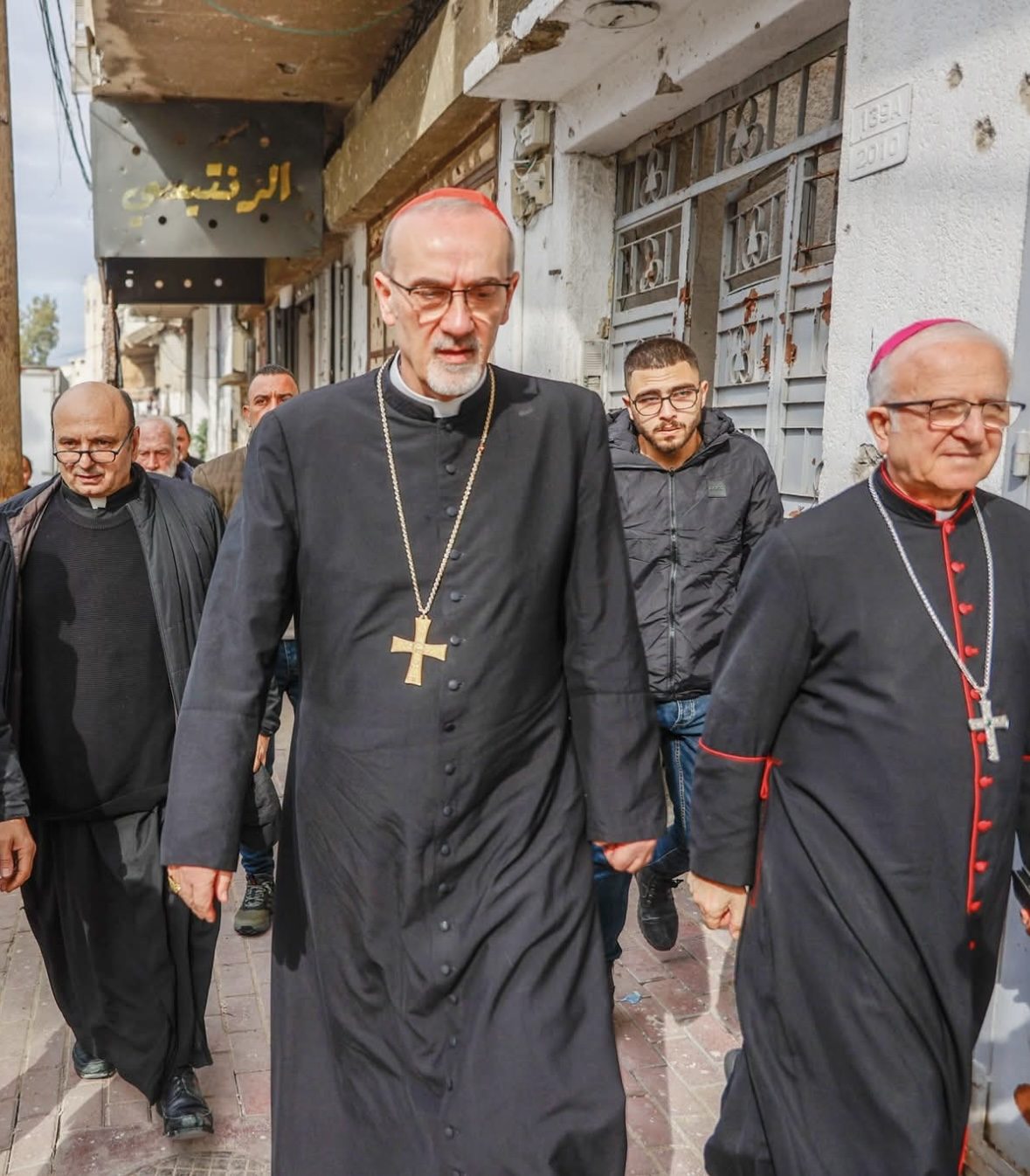Le cardinal Pizzaballa s’est rendu à Gaza
