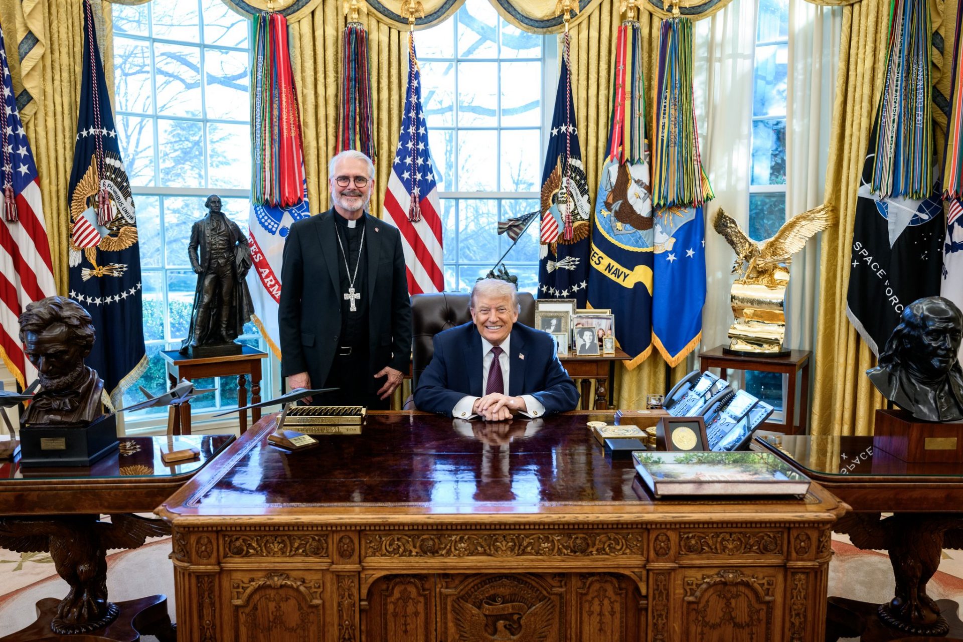 États-Unis: le président de la conférence des évêques des États-Unis a rencontré Donald Trump