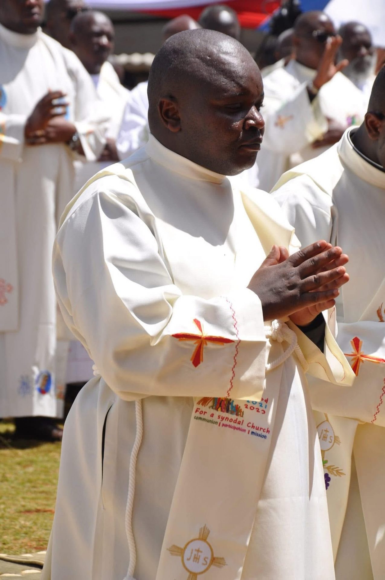 Prêtre catholique et aveugle