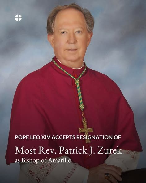 États-Unis: le pape a accepte la démission de Mgr Zurek évêque d’Amarillo (Texas)