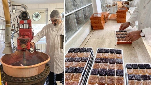 Objectif 400 kilogs de pâtes de fruits pour aider l’abbaye de Tournay à refaire ses vieilles fenêtres ! (Divine Box)