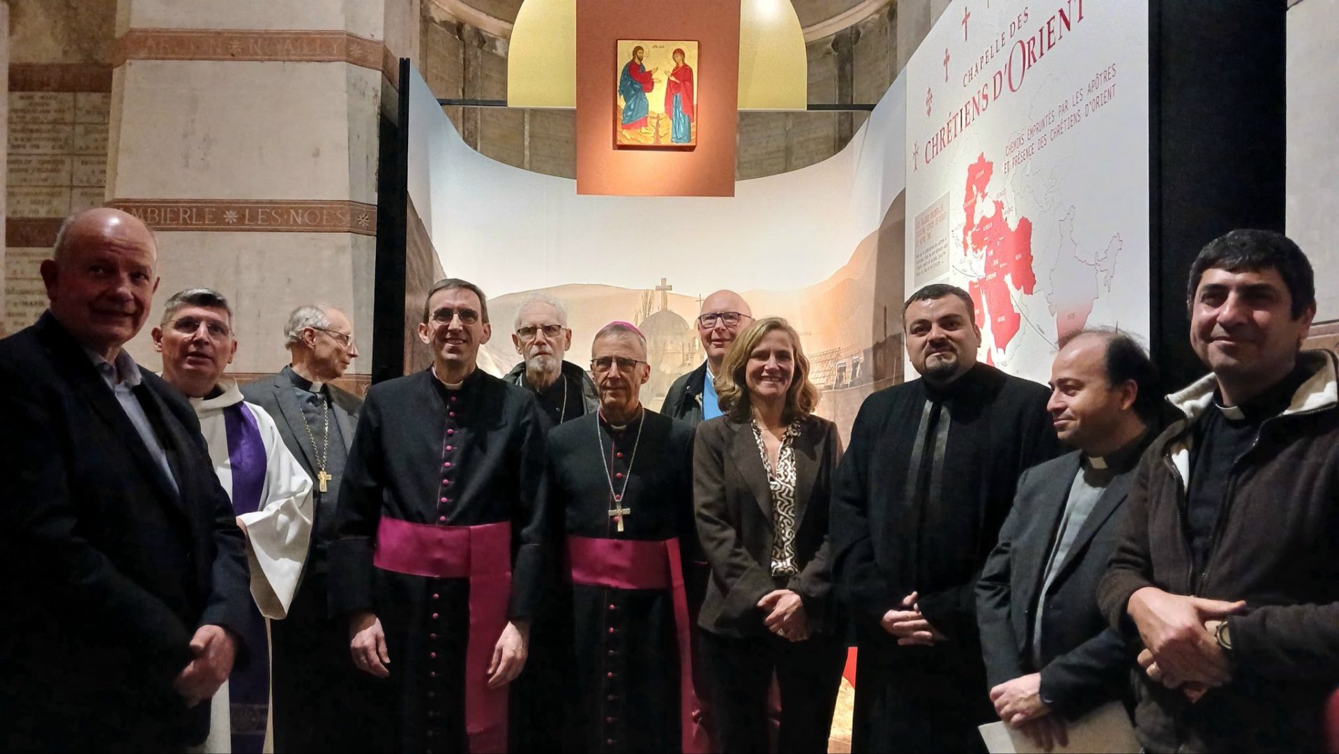 Notre-Dame de Fourvière: inauguration d’une chapelle dédiée aux chrétiens d’Orient