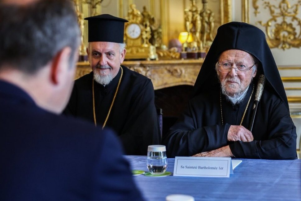 Le patriarche de Constantinople reçu à Matignon