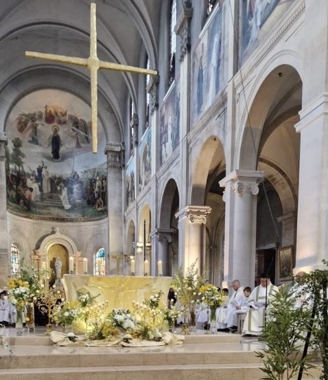 Paris: célébration du jubilé de Notre-Dame des Champs