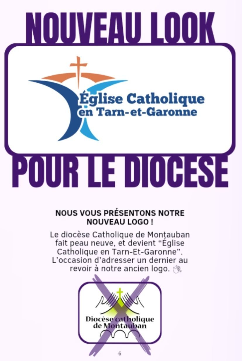 Le diocèse de Montauban a un nouveau logo