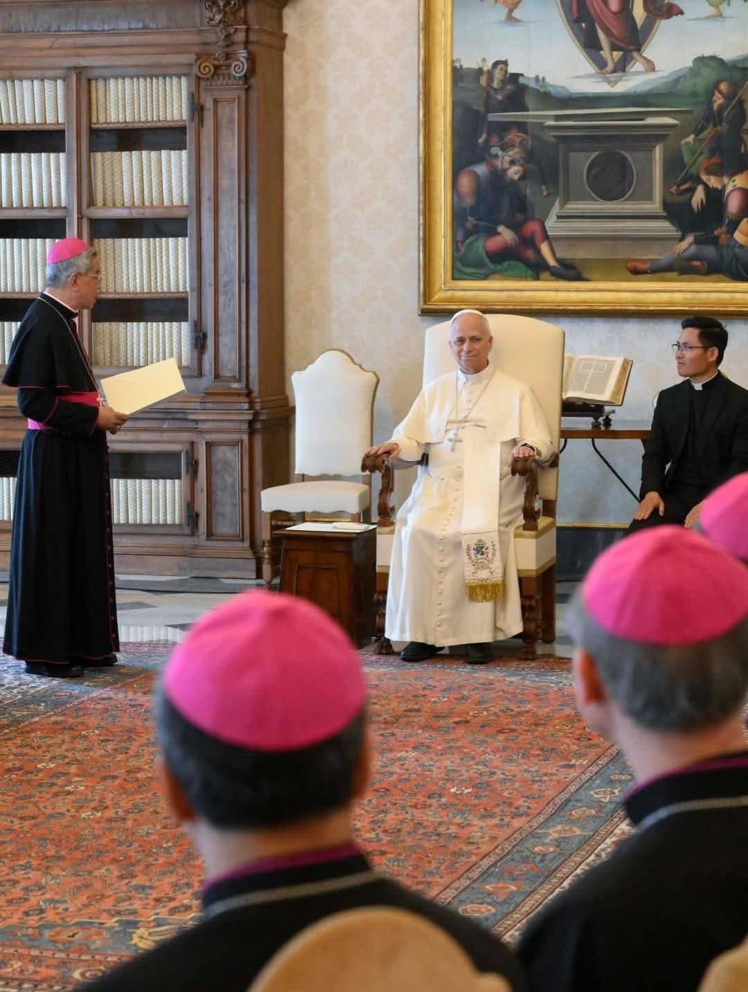 Le pape a reçu les évêques du Vietnam