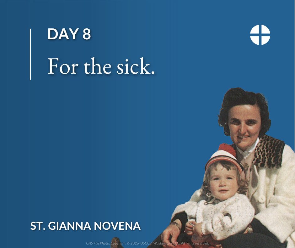 Prier pour les malades avec sainte Gianna