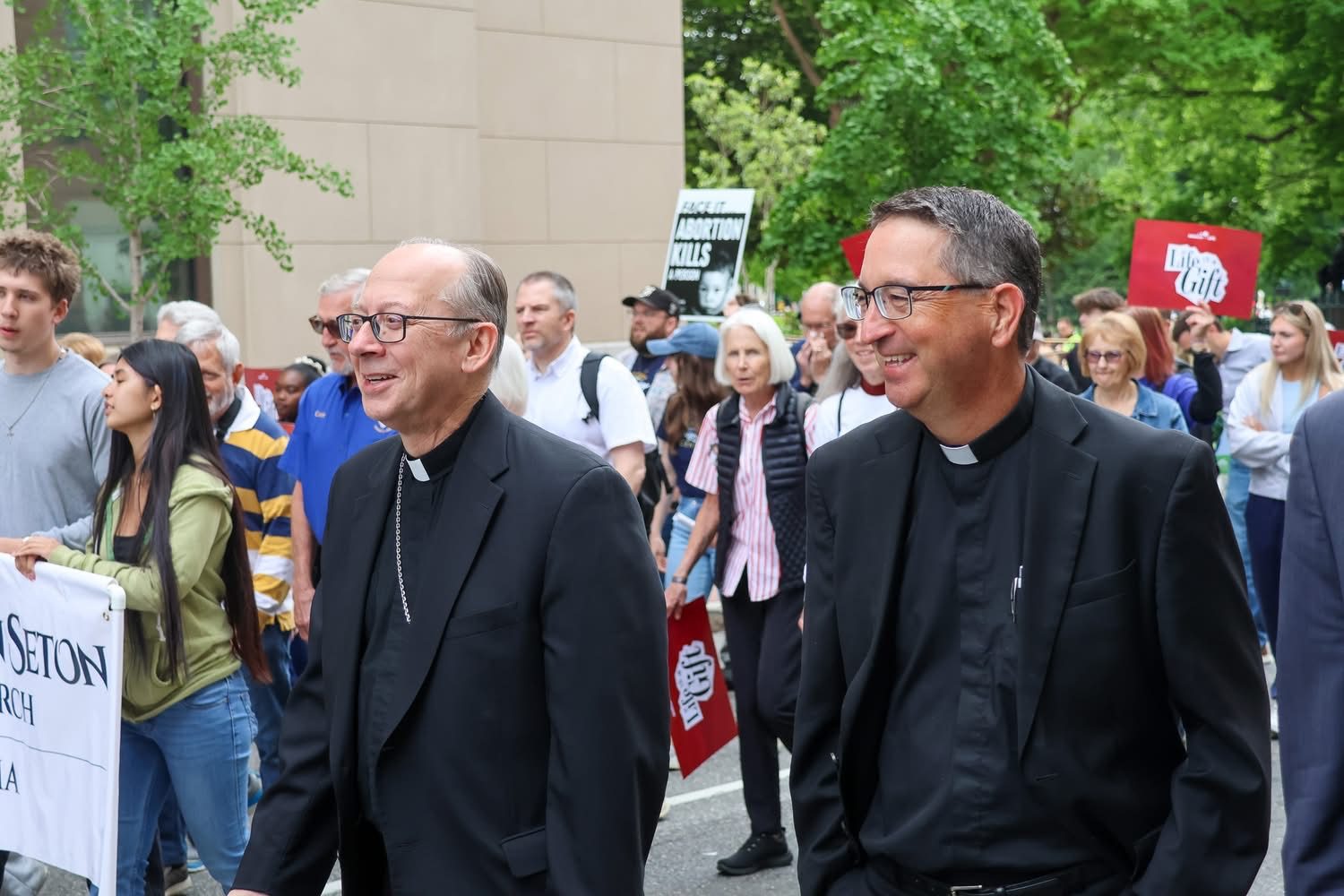 États-Unis: un évêque se joint à la marche pour la vie