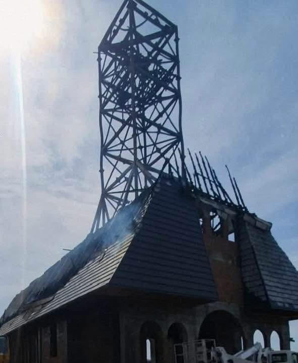 Roumanie: une église greco-catholique détruite par un incendie