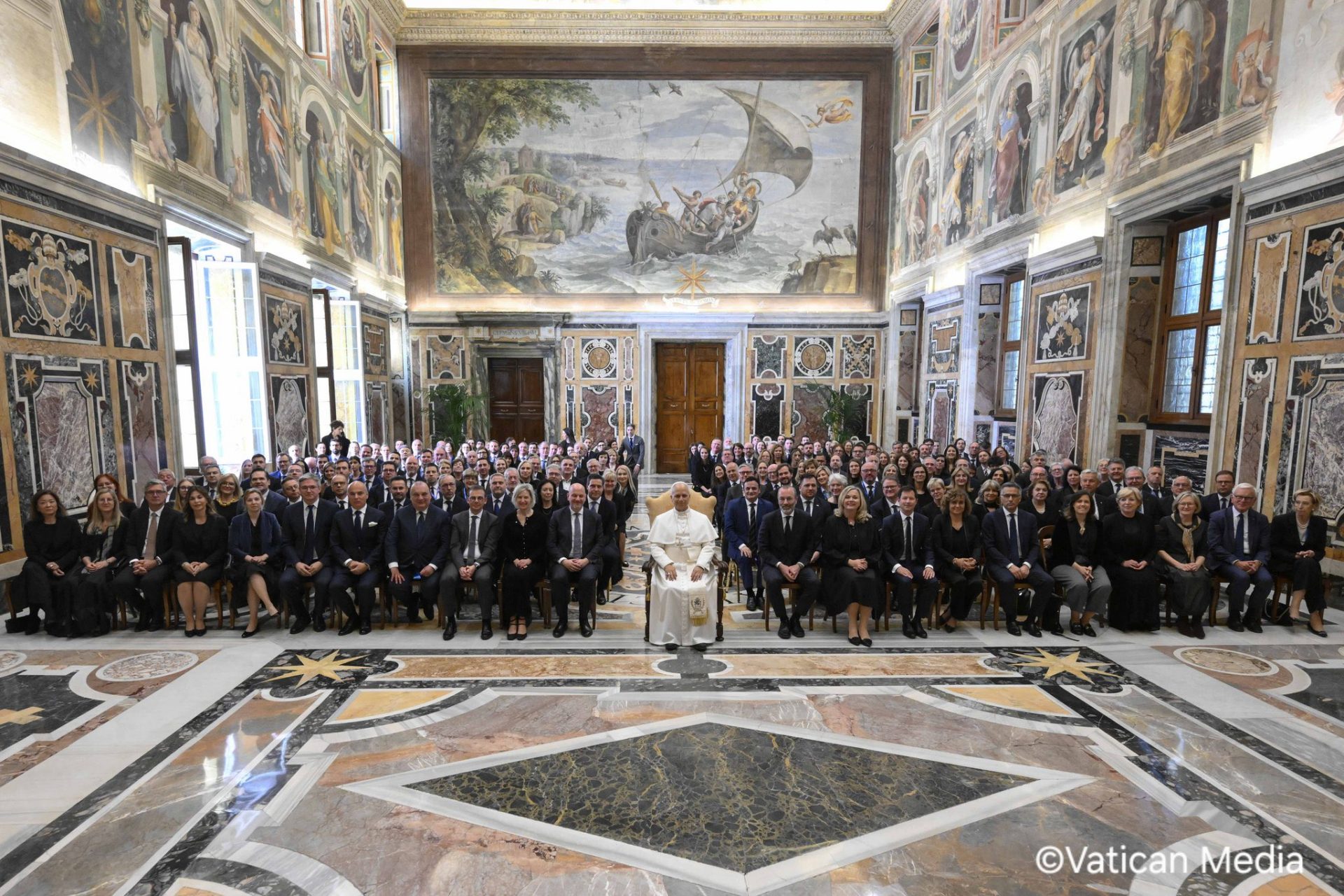 Rome: les élus du PPE ont rencontré le pape