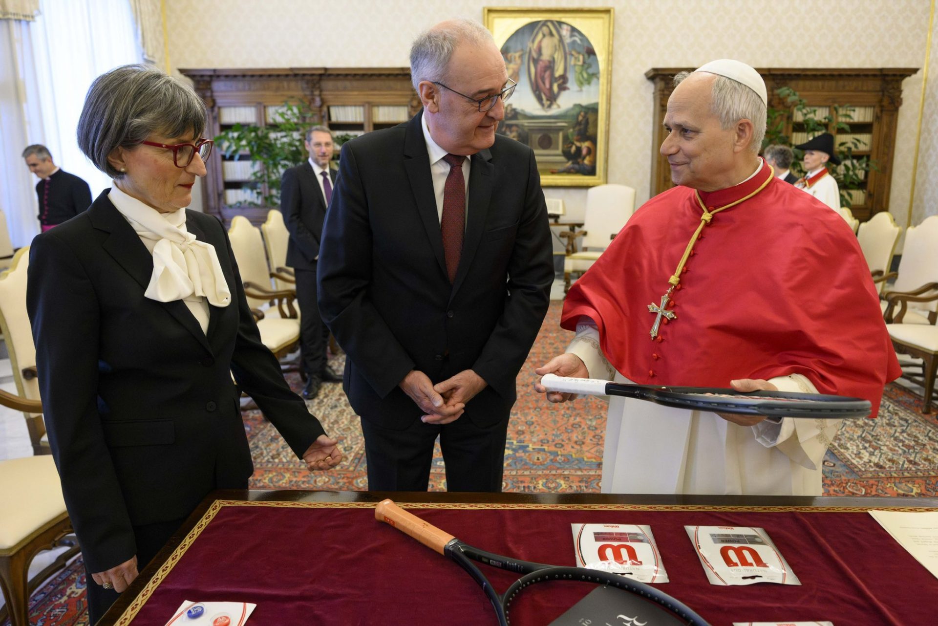 Rome: le président de la Confédération helvétique reçu par le pape Léon XIV