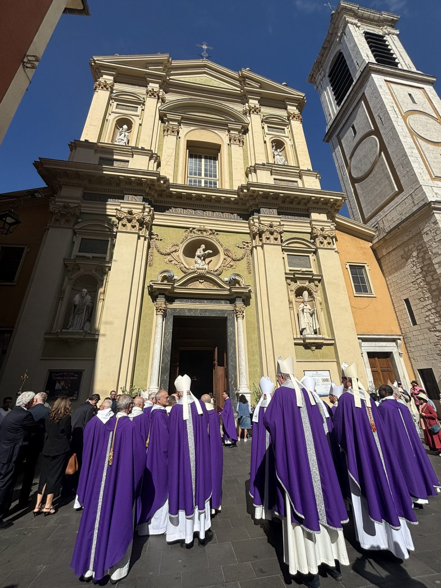 Nice: obsèques de Mgr Jean Bonfils à la cathédrale Sainte-Réparate