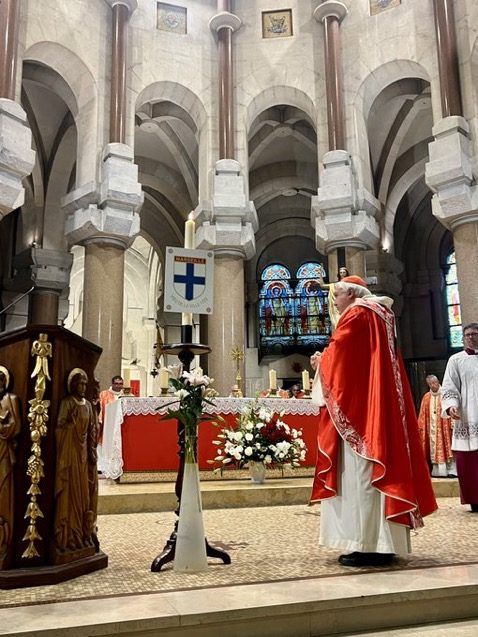 Marseille : célébration de la messe pour le renouvellement du vœu des échevins