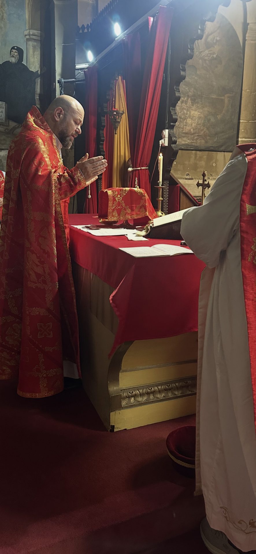 Célébration chez les syriaques catholiques du cinquième dimanche après la Pentecôte et de la clôture du mois du Sacré-Coeur