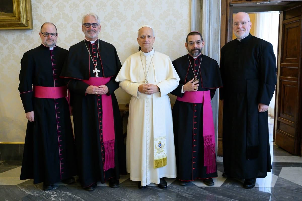 Rome: les responsables de la conférence épiscopale des États-Unis rencontrent le pape Léon XIV
